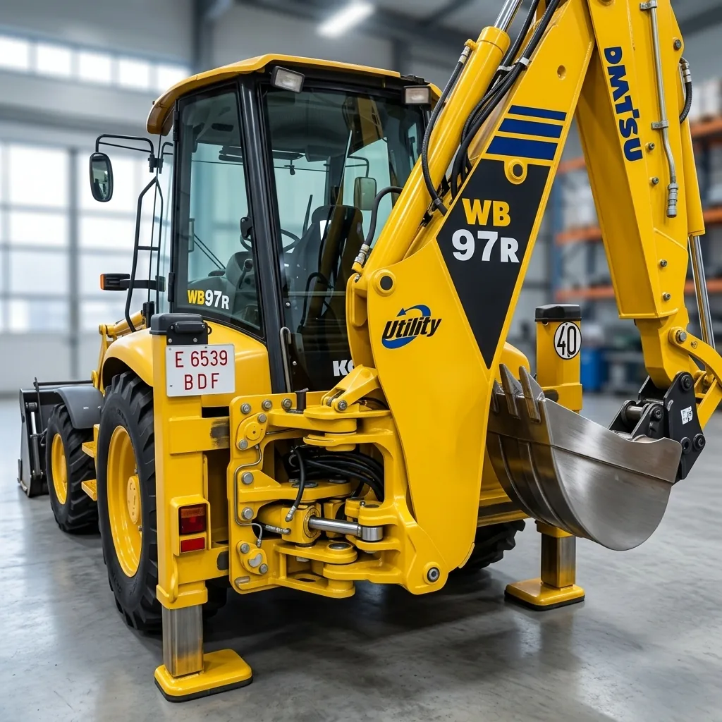 Brazo hidráulico extensible para excavación de zanjas y cimentaciones en León